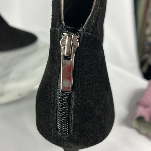 Audrey Brooke stilleto bootie Sz 10 Blk - Picture 6 of 9